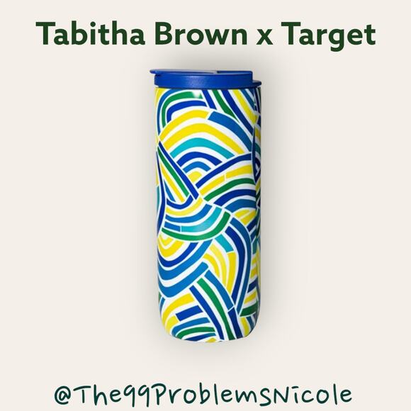 Target Other - Tabitha Brown Wave Travel Thermos